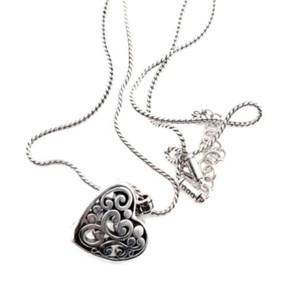 Brighton Contempo Heart Lanyard Necklace - Badge Holder - 3301 - Picture 1 of 2